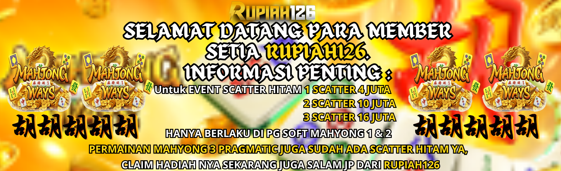 SCATTER HITAM INFO